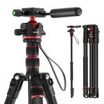 Neewer 77"/196 Cm Camera Tripod Monopod Travel Dslr Video Stand 360 Ball Head. Fixed Price $39.99.