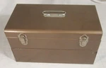 Argus Ambassador 20-SLOT Metal Storage Case For 8MM 7-INCH Movie Film Reels. Fixed Price $34.56.