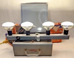 Vintage Tower Sears Roebuck Movie Light Bar Model 6673 Photo Lamp Kit. Fixed Price $49.98.