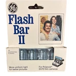 Vintage General Electric Flash Bar Ii Polaroid SX-70 Camera. Fixed Price $11.99.