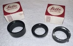 Leitz Wetzlar Extension Tube Set.. Fixed Price $145.00.