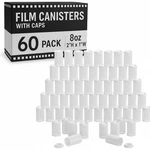 Houseables Film With Caps, Canisters, 35MM 60 Pack, Opaque. Fixed Price $27.40.