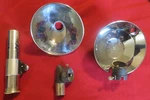 Vintage Heiland Research Photographer's Flash Handle & Two Reflectors Lightsaber. Fixed Price $97.13.