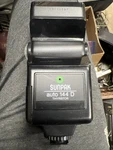 Sunpak Auto 144D Thyristor Multi-dedicated Ttl Flash Tested & Working No Box. Fixed Price $19.90.