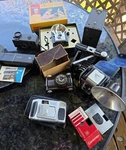 Vintage Camera Lot Plus Assorted Accessories Kodak Argus Photo Master Box Manual. Fixed Price $128.98.