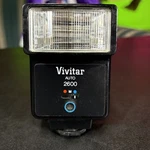 Vivitar Auto 2600 Camera Flash Untested. Fixed Price $19.99.