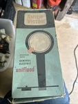 Vintage 60S Smith-victor Compact Movie Light, Sealed Beam Dwa Lamp, Made Usa. Fixed Price $22.00.