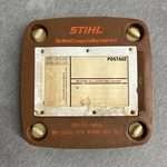 Vintage Stihl Pro-safety Plio-magic Film Reel 000-00-3067. Fixed Price $49.99.
