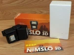 Genuine Nimslo Opti-lite Small Black Flash Unit Only For 35MM 3D Camera **5796**. Fixed Price $199.08.