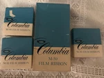 Vintage Columbia M-50 Film Black Ribbon Huge Lot 19 Rolls Part 3306-08500. Fixed Price $25.00.