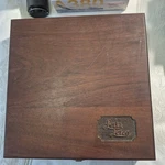 Vintage Ernst Leitz Leica Wooden Presentation Camera Box Case Germany Carved Log. Fixed Price $89.96.