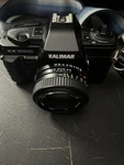Kalimar Kx 5000 Black Film Camera With Coated 50MM 1:1.8 Lens And Neck Strap. Fixed Price $90.00.