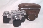 Zeiss Contax Iiia Black Dial 35MM Rangefinder With Sonar 50MM 1:2 + Case & Cap. Fixed Price $286.50.