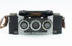David White Stereo Realist 3-D Camera 35 Mm F:3.5 Anastigmat Lens Filters, Case. Fixed Price $138.50.