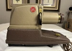 Vintage Golde Coronet D-10 Slide Projector + Original Case Pristine Works Great. Fixed Price $35.00.