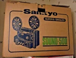 Sankyo SOUND-500 Dual 8 Film Movie Projector Open Box Tested Vintage. Fixed Price $150.00.