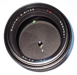 Contax Zeiss T* Lens 135MM F/2.8 + 55MM Skylight Filter. Fixed Price $155.00.