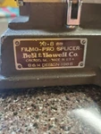 Bell And Howell 198B 16-8 Mm Filmo-pro Splicer. Fixed Price $100.00.
