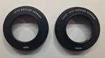 Two Leica / Leitz Lens Adapter Rings For Visoflex Bellows 16590N +. Fixed Price $49.95.