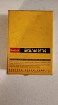 Opened Expired 1967 Kodak Velox F3 Photo Paper 1/2" 100 Sheets Single. Fixed Price $40.00.
