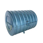 Vintage Compco Super 8 Mm Reel Bank Metal Storage Container Plus One Can 1950S. Fixed Price $48.00.