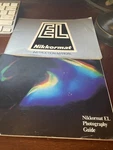 Nikon Nikkormat, EL2, Auto Winder AW-1 Instruction Manuals & Photo Guide. Fixed Price $25.00.