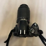 Nikon Dxx Digital Slr Camera With 55-200MM Lens And Lcd Display. Fixed Price $293.30.