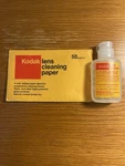 Vintage Kodak Camera Lens Cleaner Fluid & Paper. Fixed Price $13.99.