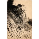Antique Rppc Kruxo Postcard Real Photo Cliff Landscape Sepia Unposted C1910. Fixed Price $8.99.