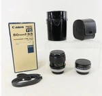Canon 50MM F3.5 Ssc Macro Lens + FD25 Tube Kit W Box Case Japan. Fixed Price $135.99.
