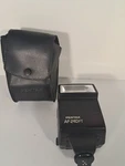 Vintage Pentax AF240FT Xenon Shoe Mount Flash W/ Case Untested. Fixed Price $18.00.