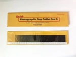 Vintage Kodak Photographic Step Tablet No. 3 21 Density Scale Uncaliberated. Fixed Price $25.00.