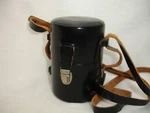 Zeiss Ikon Black Leather Double Mount Lens Case No 20.7757. Fixed Price $27.50.