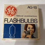 Ge AG-1B Flashbulbs 12 Clear Incandescent White Light Mpn Camera. Fixed Price $12.00.