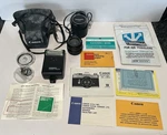 Canon Tx Camera With 50MM 1.8 Lens Hanimex BX550 Plus Extra And Carry Case. Fixed Price $110.00.