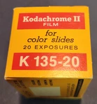 Vintage Kodak Kodachrome Ii 135-20 35MM Color Slide Film Sealed- Exp 1972. Fixed Price $16.00.