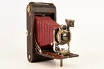Kodak No 3A Model B-4 Folding Pocket Bellows Camera With Combo Back Antique V20. Fixed Price $89.99.