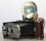 Vintage Polaroid Speedliner Land Camera Model 95A Hard Case Book Flash More. Fixed Price $44.99.