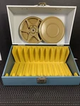 Vtg 8MM 200FT Compco Metal Reel And 10.25 Smith-victor Capacity Case. Fixed Price $12.99.