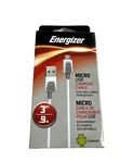 New Energizer Micro Usb Sync & Charging Cable 6FT Long Durable Cord Black. Fixed Price $14.99.