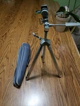 Goldcrest Professional Camera Tripod With Case 36" Extendable Legs Vtg Cond. Fixed Price $20.40.