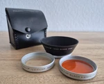 Polaroid Lens Shade #598 Uv Filter #597 #596 Kit W/case. Fixed Price $80.00.