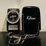 Vintage Kalimar Camera Exposure Meter Model A-1 81M W/original Leather Case. Fixed Price $14.99.