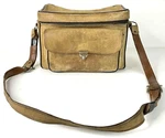 Vintage Perrin Usa Top Grade Cowhide Tan Leather 'the Sportsmen' #503 Camera Bag. Fixed Price $14.99.