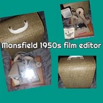 Mansfield 1950S Vintage Little Gem Film Editor 8 Mm. Fixed Price $49.99.
