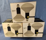 Vtg. Lot Of -2 Pk Sylvania Lights 300 Watts R-30 Type Bep Movie/photography. Fixed Price $20.30.