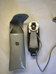 Vintage Honeywell Tilt-a-mite Folding Fan Camera Flash Unit W/ Travel Case. Fixed Price $12.99.
