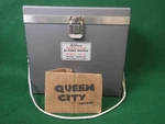 Vintage Fezzolini Metal Case For 100-D Ac Power Inverter Camera Mart. Fixed Price $30.00.