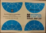 National Flash Unit Service Shop List Matsushita Electric. Fixed Price $6.87.