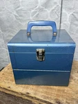 Logan De Luxe Movie Chest W/ 11 Metal Film Reels 8MM Super Storage Case. Fixed Price $49.99.